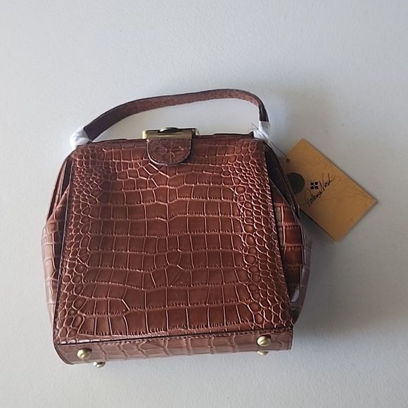 Patricia Nash Bags Newpatricia Nash Nela Northsouth Croc Embossed
